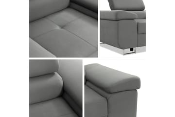 Gabina Modern Fåtölj i Tyg med Metallben - Beige - Möbler - Vardagsrum - Fåtöljer