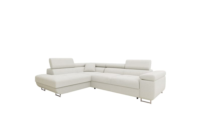Gabina Soffa med Schäslong 3-sits, Vit