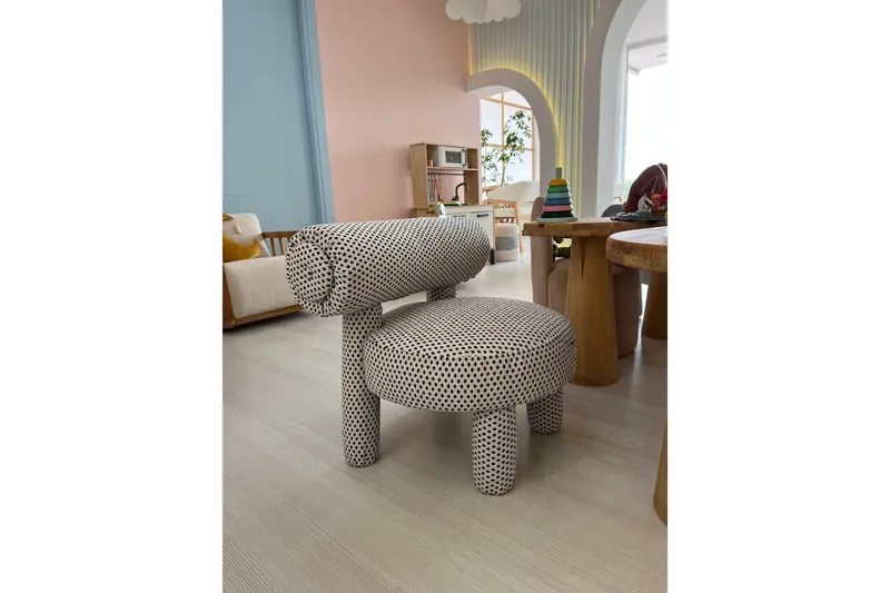 Gavon Fåtölj - Svart/Vit - Möbler - Vardagsrum - Fåtöljer