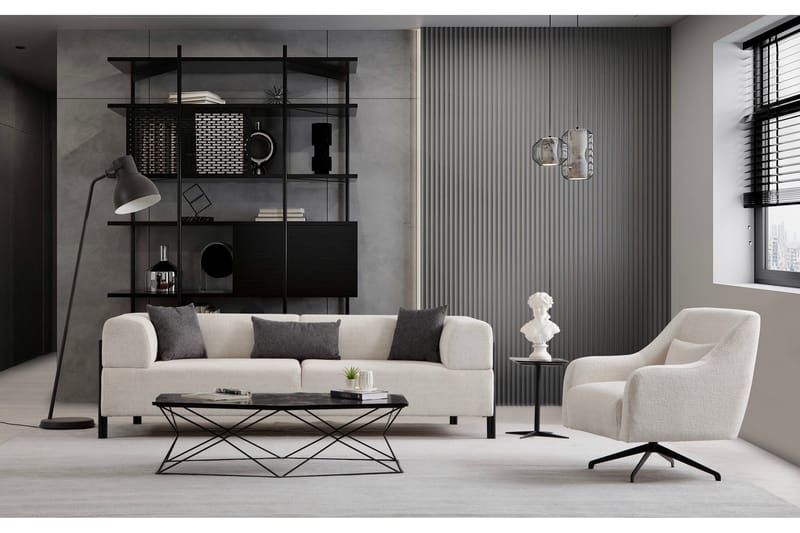 Gio Fåtölj - Vit - Möbler - Vardagsrum - Fåtöljer