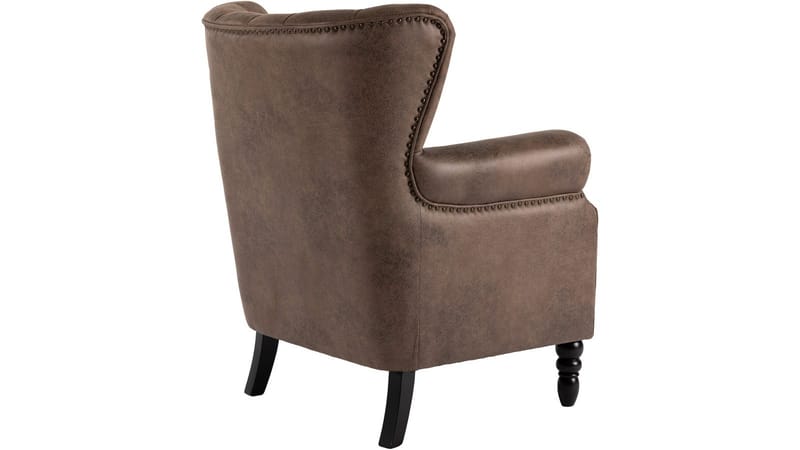 Halvion Fåtölj med armstöd - Brun - Möbler - Vardagsrum - Fåtöljer