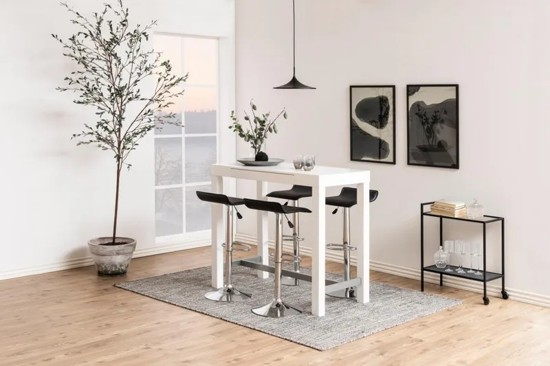 Hartsoe Drinkvagn 30x30 cm Rektangulär - Klarfärgad - Möbler - Vardagsrum - Serveringsvagn & drinkvagn