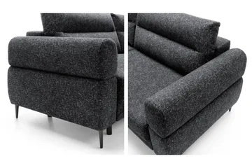 Hawara Bäddsoffa 2-sits - Grå - Möbler - Vardagsrum - Bäddsoffor