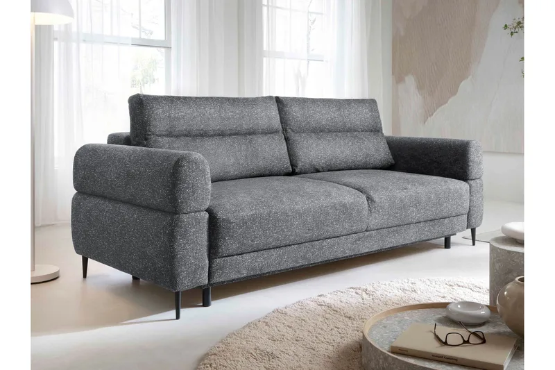 Hawara Bäddsoffa 2-sits - Grå - Möbler - Vardagsrum - Bäddsoffor