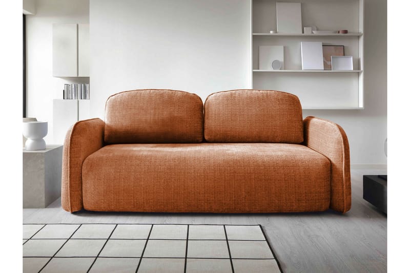 Hemanti Bäddsoffa 2-sits - Beige/Grå - Möbler - Vardagsrum - Bäddsoffor