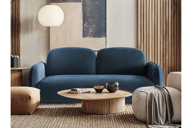 Hemanti Bäddsoffa 2-sits - Blå - M öbler - Vardagsrum - Bäddsoffor