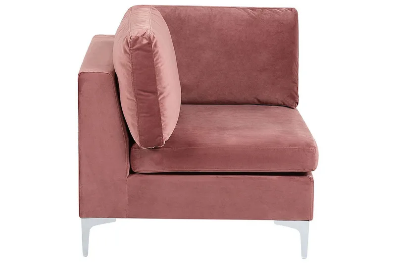 Hörnsektion Evja Rosa - Rosa - Möbler - Vardagsrum - Soffor - Modulsoffor - Hörnmodul