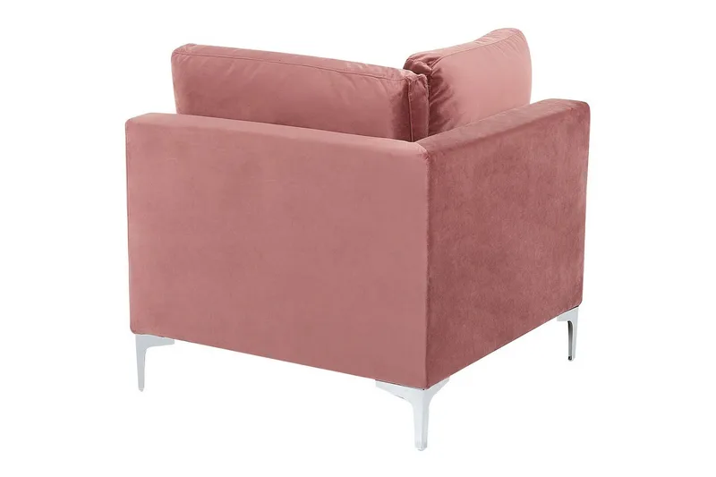 Hörnsektion Evja Rosa - Rosa - Möbler - Vardagsrum - Soffor - Modulsoffor - Hörnmodul