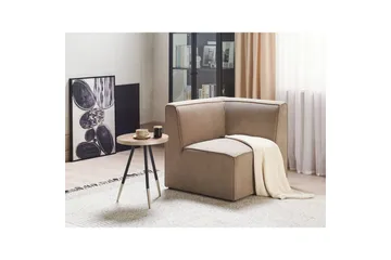 Hörnsektion Lemvig Taupe - Taupe - Möbler - Vardagsrum - Soffor - Modulsoffor - Hörnmodul