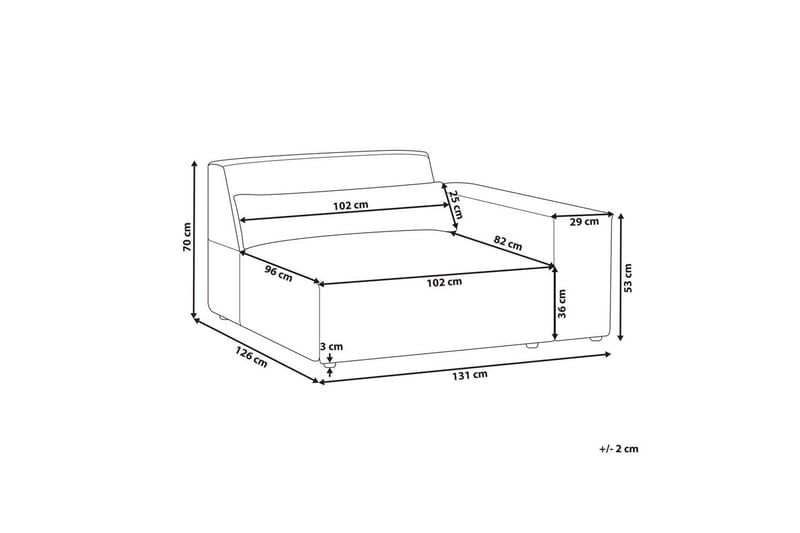Hörnsits Hellnar Grå, Vänstervänd - Grå, Vänstervänd - Möbler - Vardagsrum - Soffgrupper