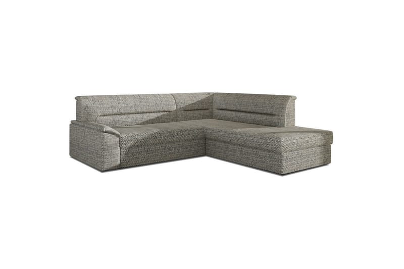 Hörnsoffa Eltap Elano 255x212x90 cm - Berlin 01, Grå, Höger - Möbler - Vardagsrum - Bäddsoffor