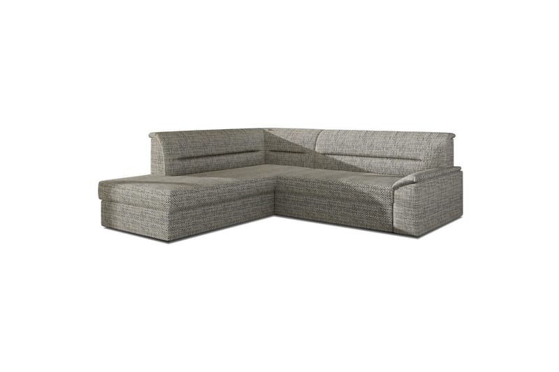 Hörnsoffa Eltap Elano 255x212x90 cm - Berlin 01, Grå, Vänster - Möbler - Vardagsrum - Bäddsoffor