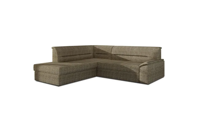 Hörnsoffa Eltap Elano 255x212x90 cm, Berlin 03, Beige, Vänster