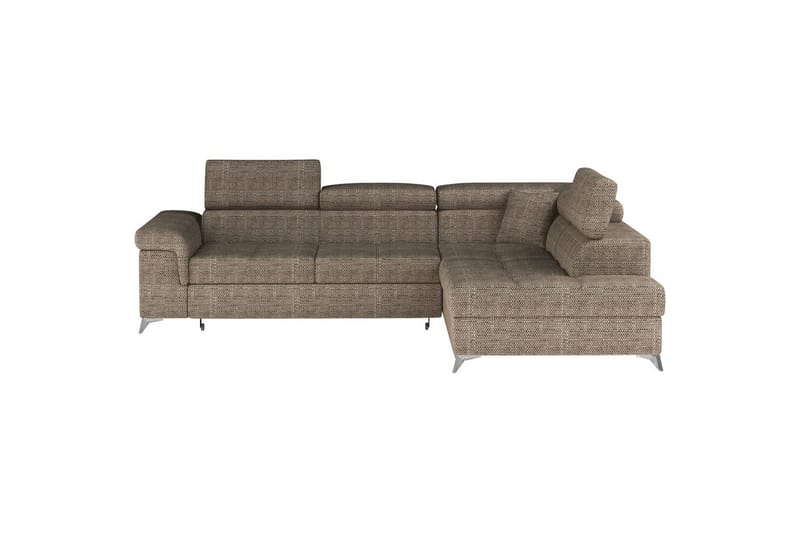 Hörnsoffa Eltap Eridano 275x202x88 cm - Berlin 03, Beige, Höger - Möbler - Vardagsrum - Bäddsoffor