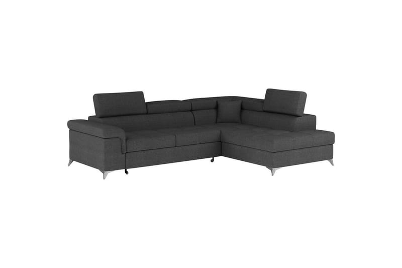 Hörnsoffa Eltap Eridano 275x202x88 cm - Inari 96, Mörkgrå, Höger - Möbler - Vardagsrum - Bäddsoffor