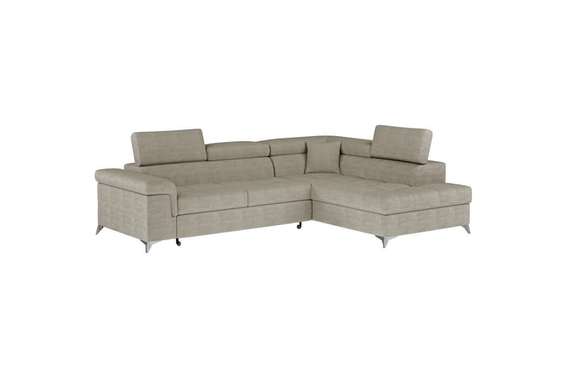 Hörnsoffa Eltap Eridano 275x202x88 cm - Manhattan 20, Mörkbeige, Höger - Möbler - Vardagsrum - Bäddsoffor