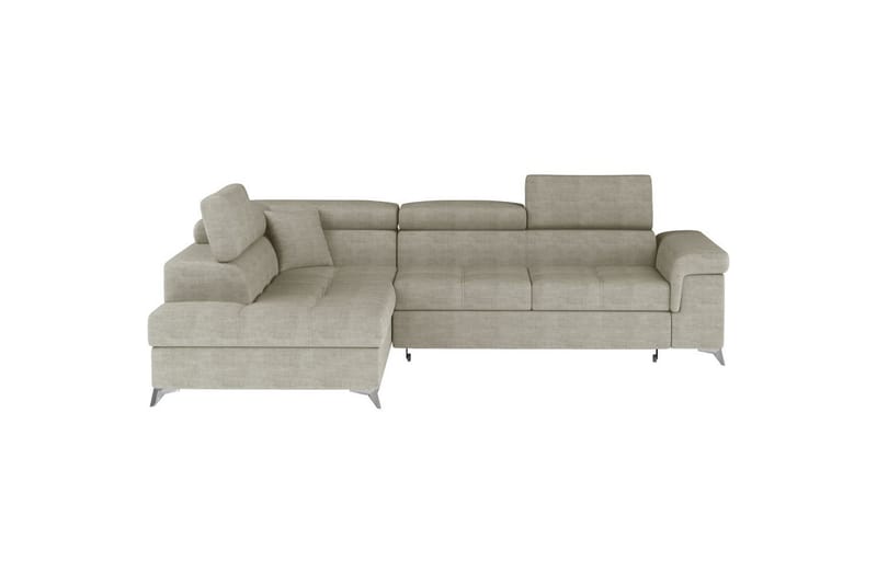 Hörnsoffa Eltap Eridano 275x202x88 cm - Manhattan 20, Mörkbeige, Vänster - Möbler - Vardagsrum - Bäddsoffor