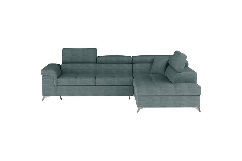 Hörnsoffa Eltap Eridano 275x202x88 cm - Manhattan 38, Grön, Höger - Möbler - Vardagsrum - Bäddsoffor
