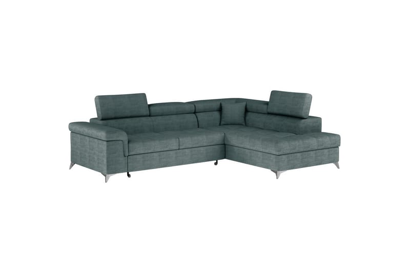 Hörnsoffa Eltap Eridano 275x202x88 cm - Manhattan 38, Grön, Höger - Möbler - Vardagsrum - Bäddsoffor