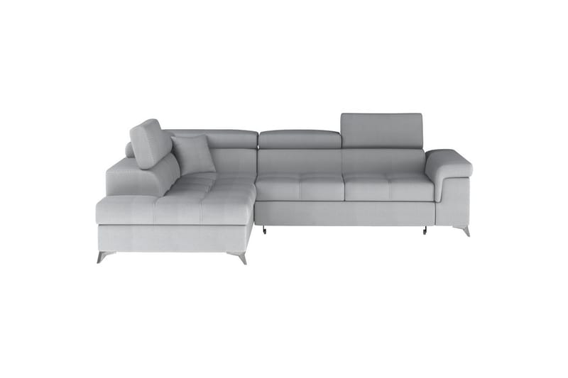 Hörnsoffa Eltap Eridano 275x202x88 cm - Monolith 84, Ljusgrå, Vänster - Möbler - Vardagsrum - Bäddsoffor
