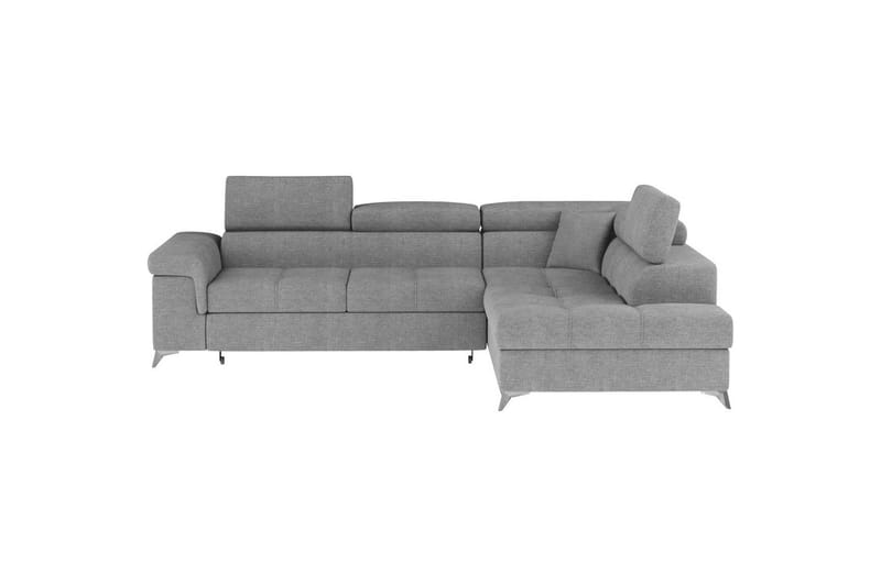 Hörnsoffa Eltap Eridano 275x202x88 cm - Raquel 04 Grå, Höger - Möbler - Vardagsrum - Bäddsoffor