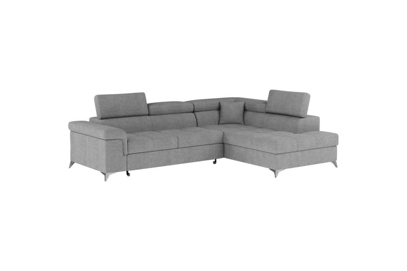 Hörnsoffa Eltap Eridano 275x202x88 cm - Raquel 04 Grå, Höger - Möbler - Vardagsrum - Bäddsoffor