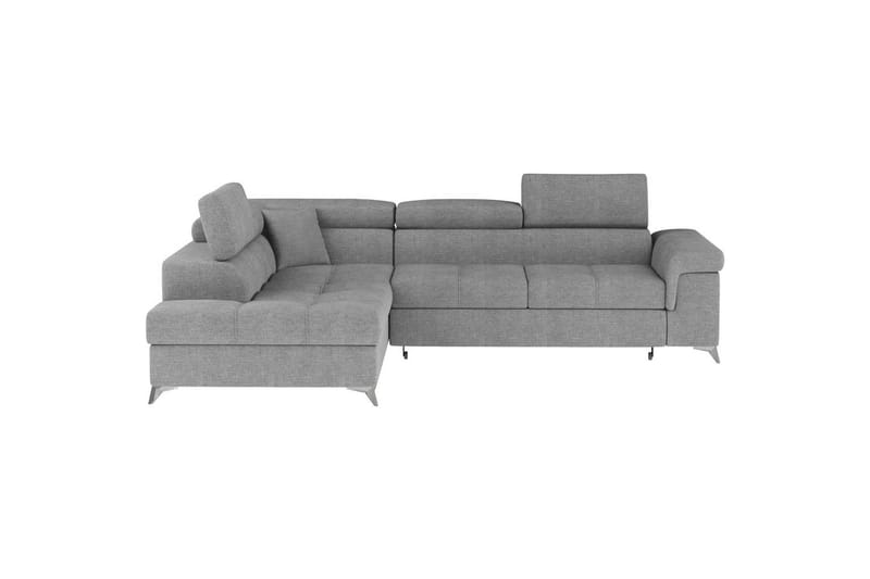 Hörnsoffa Eltap Eridano 275x202x88 cm - Raquel 04 Grå, Vänster - Möbler - Vardagsrum - Bäddsoffor