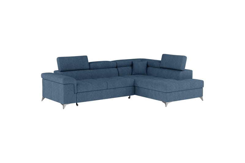 Hörnsoffa Eltap Eridano 275x202x88 cm - Raquel 40, Blå, Höger - Möbler - Vardagsrum - Bäddsoffor