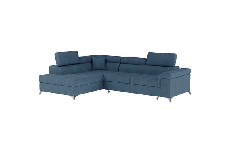 Hörnsoffa Eltap Eridano 275x202x88 cm - Raquel 40, Blå, Vänster - Möbler - Vardagsrum - Bäddsoffor