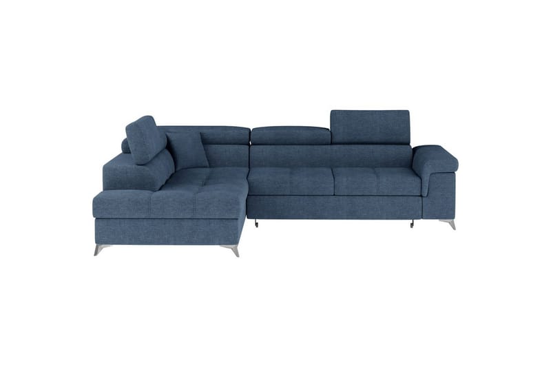 Hörnsoffa Eltap Eridano 275x202x88 cm - Raquel 40, Blå, Vänster - Möbler - Vardagsrum - Bäddsoffor
