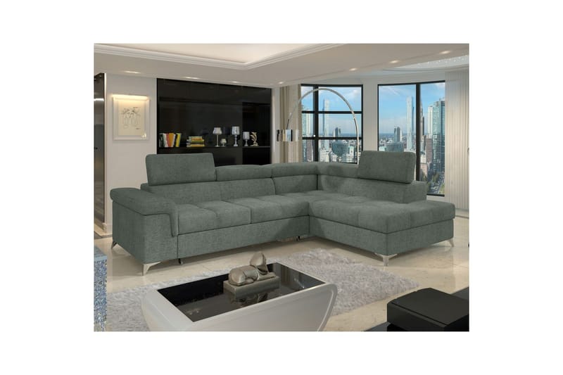 Hörnsoffa Eltap Eridano 275x202x88 cm - Touch 100, Höger - Möbler - Vardagsrum - Bäddsoffor