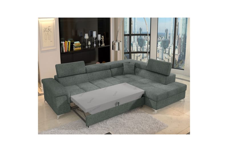 Hörnsoffa Eltap Eridano 275x202x88 cm - Touch 100, Höger - Möbler - Vardagsrum - Bäddsoffor