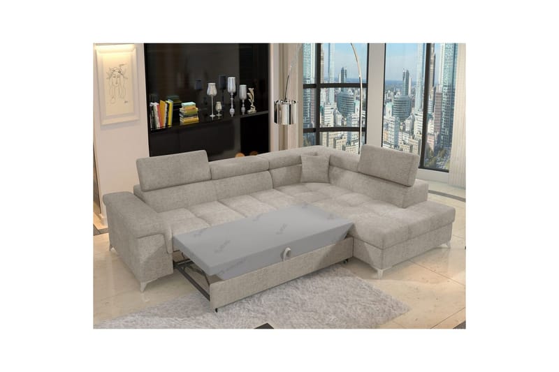 Hörnsoffa Eltap Eridano 275x202x88 cm - Touch 18, Höger - Möbler - Vardagsrum - Bäddsoffor
