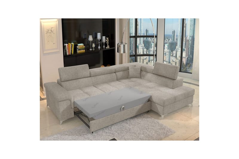 Hörnsoffa Eltap Eridano 275x202x88 cm - Touch 18, Höger - Möbler - Vardagsrum - Bäddsoffor