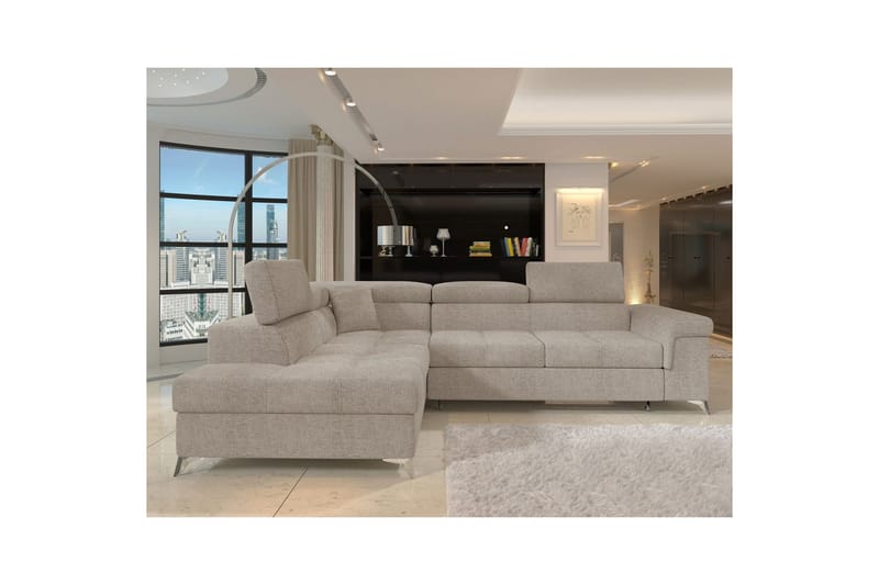 Hörnsoffa Eltap Eridano 275x202x88 cm - Touch 18, Vänster - Möbler - Vardagsrum - Bäddsoffor