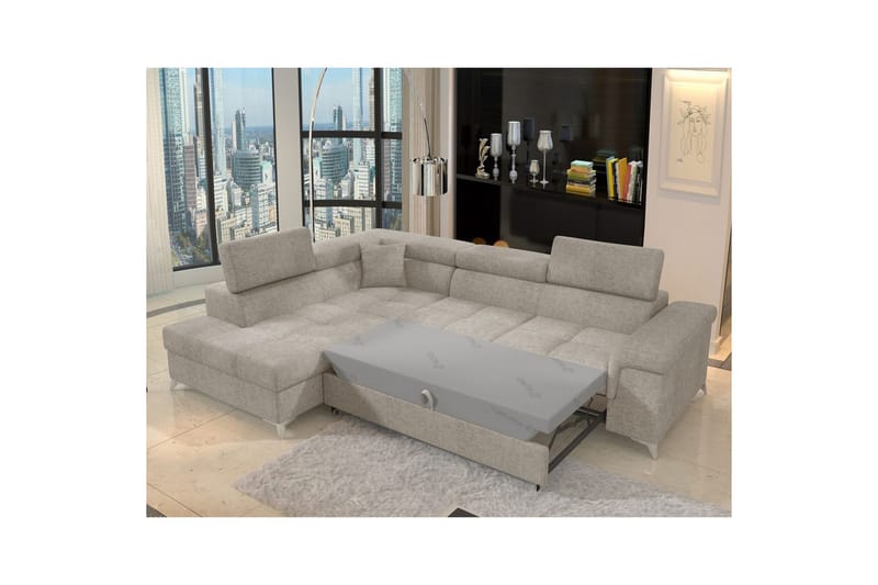 Hörnsoffa Eltap Eridano 275x202x88 cm - Touch 18, Vänster - Möbler - Vardagsrum - Bäddsoffor