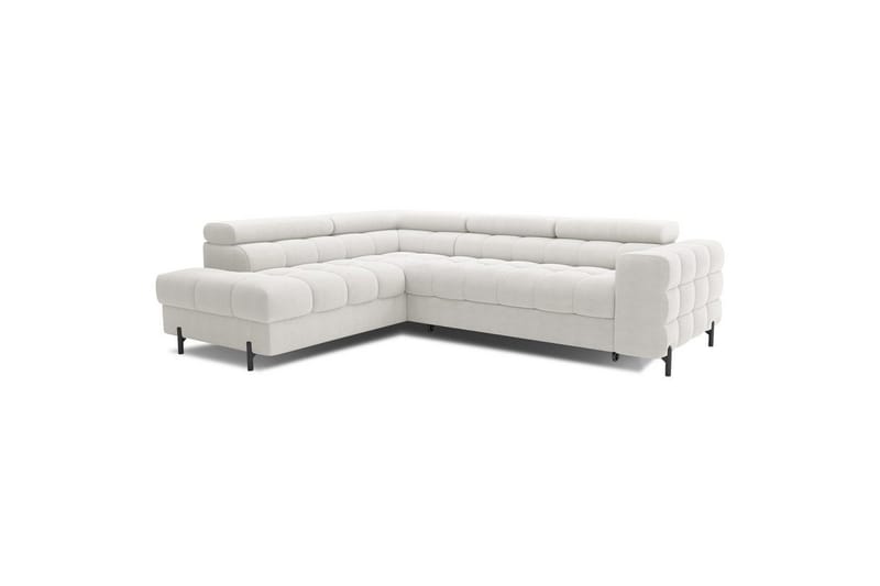 Hörnsoffa Eltap Ferucce 276x200x93 cm Amore 01 gräddvit Dubbelriktad - Möbler - Vardagsrum - Bäddsoffor