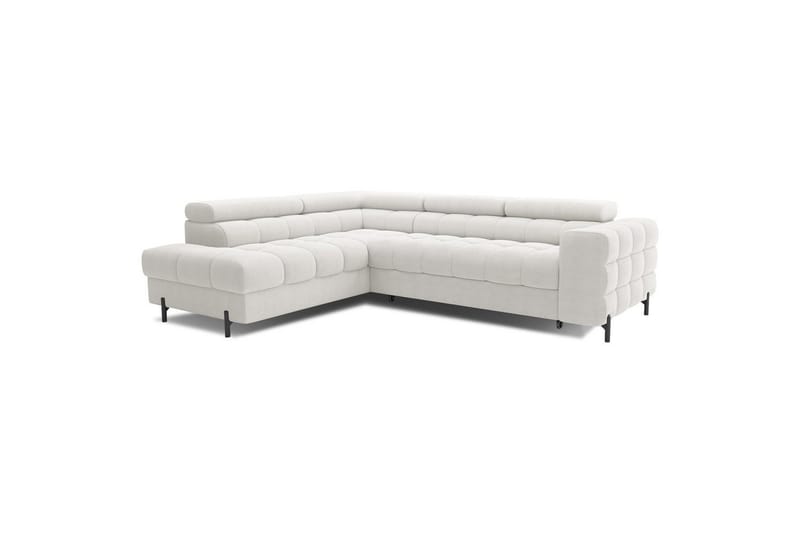 Hörnsoffa Eltap Ferucce 276x200x93 cm Amore 01 gräddvit Dubbelriktad - Möbler - Vardagsrum - Bäddsoffor