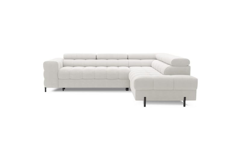 Hörnsoffa Eltap Ferucce 276x200x93 cm - Amore 01, Vit, Höger - Möbler - Vardagsrum - Bäddsoffor