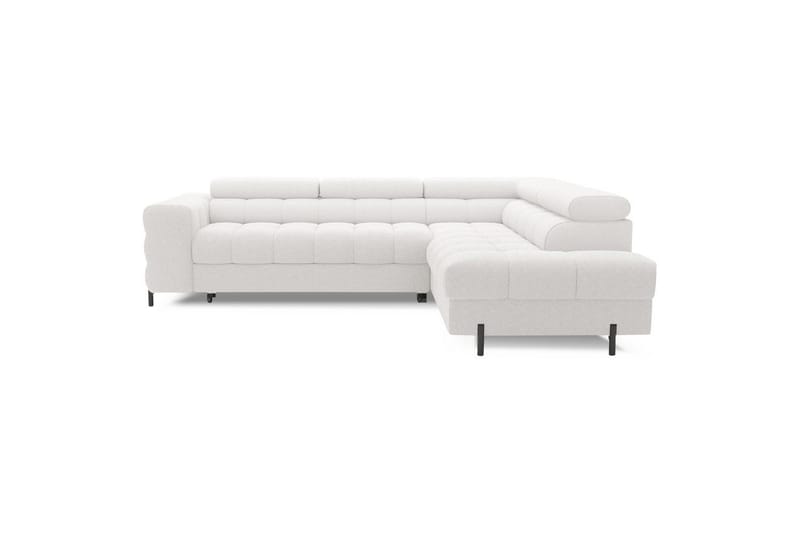 Hörnsoffa Eltap Ferucce 276x200x93 cm - Royal 01, Vit, Höger - Möbler - Vardagsrum - Bäddsoffor