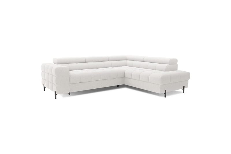 Hörnsoffa Eltap Ferucce 276x200x93 cm - Royal 01, Vit, Höger - Möbler - Vardagsrum - Bäddsoffor