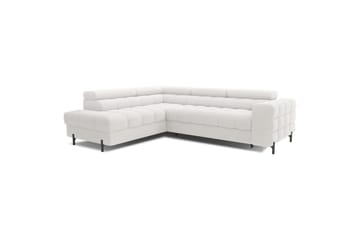 Hörnsoffa Eltap Ferucce 276x200x93 cm - Royal 01, Vit, Vänster - Möbler - Vardagsrum - Bäddsoffor
