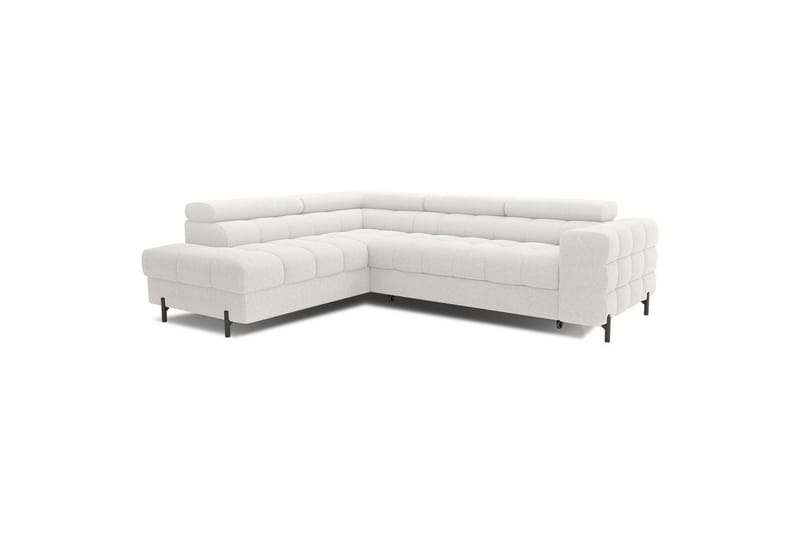 Hörnsoffa Eltap Ferucce 276x200x93 cm - Royal 01, Vit, Vänster - Möbler - Vardagsrum - Bäddsoffor