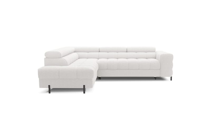 Hörnsoffa Eltap Ferucce 276x200x93 cm - Royal 01, Vit, Vänster - Möbler - Vardagsrum - Bäddsoffor