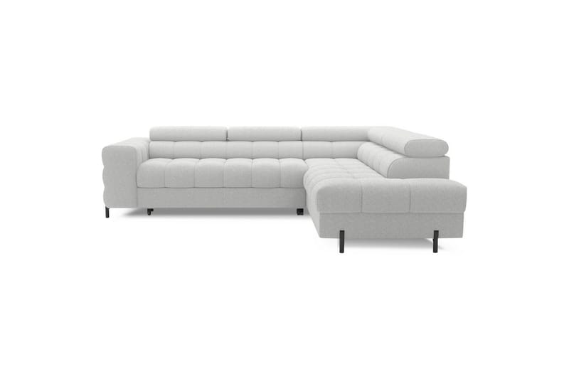 Hörnsoffa Eltap Ferucce 276x200x93 cm - Royal 03, Ljusgrå, Höger - Möbler - Vardagsrum - Bäddsoffor
