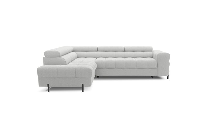 Hörnsoffa Eltap Ferucce 276x200x93 cm - Royal 03, Ljusgrå, Vänster - Möbler - Vardagsrum - Bäddsoffor