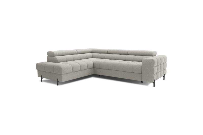 Hörnsoffa Eltap Ferucce 276x200x93 cm - Royal 20, Beige, Vänster - Möbler - Vardagsrum - Bäddsoffor