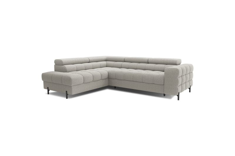 Hörnsoffa Eltap Ferucce 276x200x93 cm - Royal 20, Beige, Vänster - Möbler - Vardagsrum - Bäddsoffor