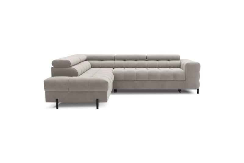 Hörnsoffa Eltap Ferucce 276x200x93 cm, Paros 02, Beige, Vänster