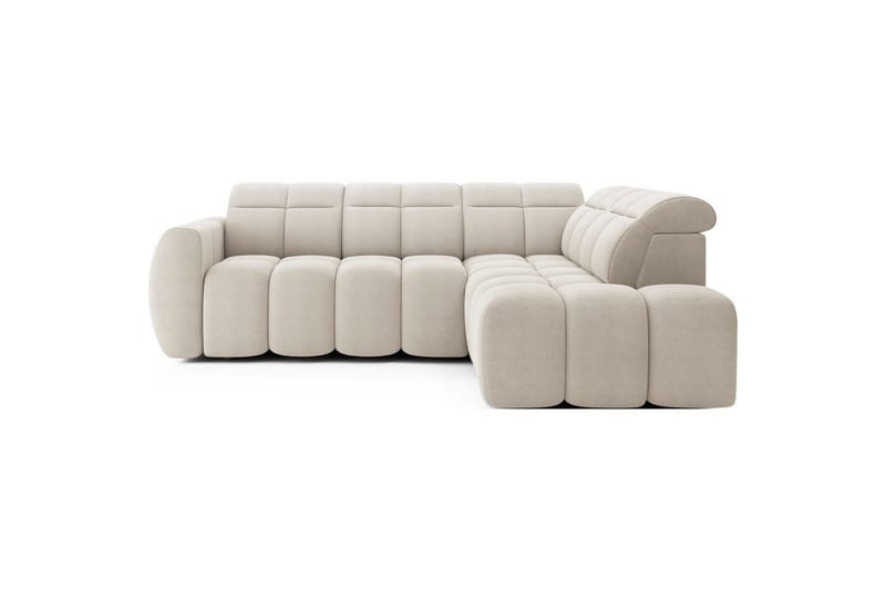Hörnsoffa Eltap Flconn 258x208x107 cm, Royal 18, Beige, Höger